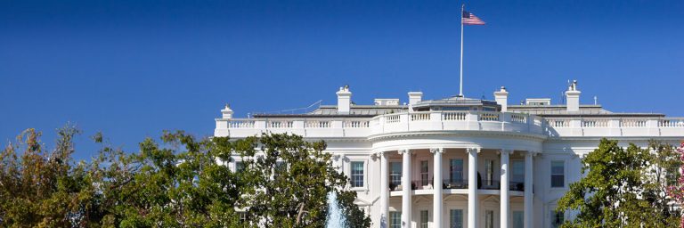 La Maison-Blanche à Washington, D.C., un jour d’été.